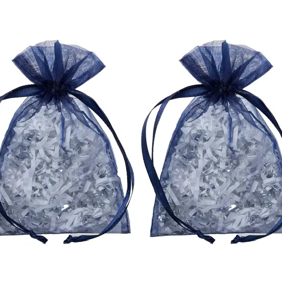 Sheer 8&rdquo; x 12&rdquo; Organza Bags Perfect for Small Treats {4}