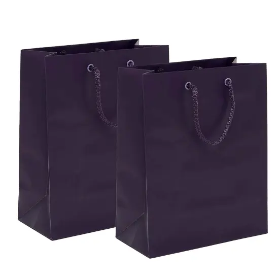 Sleek Matte Euro Tote 13" x 5" x 10" {2}