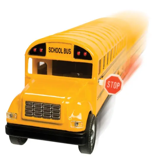 METAL SCHOOL BUS TOY {2}