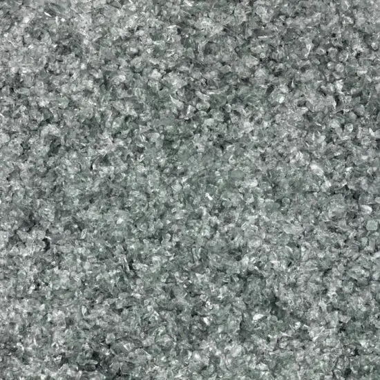 Oceanside Fusible Glass Frit Medium Pale Gray 96 COE - 8.5oz Jar (1808) {1}