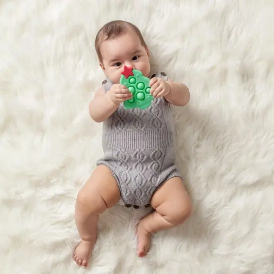 CHRISTMAS TREE POP TEETHER TOY {2}