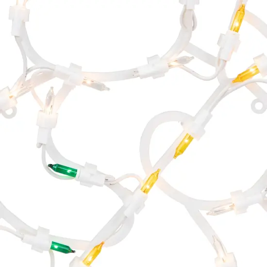 Northlight Lighted Snowman Christmas Window Silhouette Decoration - 15" - Multicolor Lights White {7}