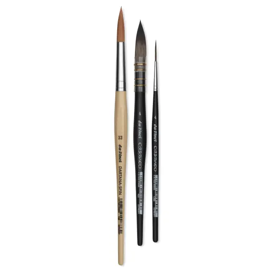 Da Vinci Contemporary Landscape Synthetic Brushes - Set of 3 {1}