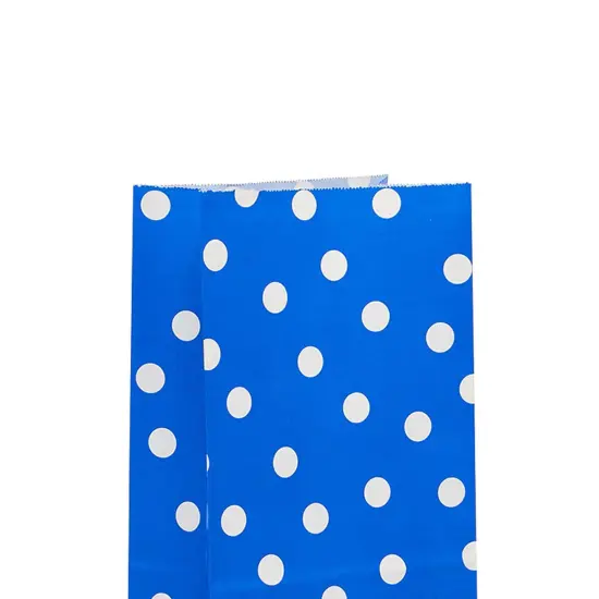 Dot Print Sos Food Bags 5'' x 3'' x 9 1/2'' Protective {5}