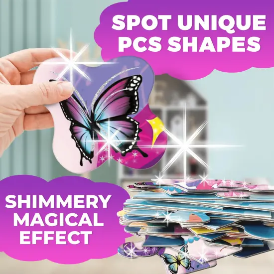 2x3 FT Glitter Giant Floor Puzzles for Kids | Unicorn {3}