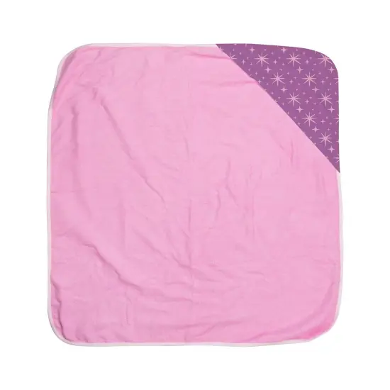 Craft Express 2 Pack Pink Sublimation Hooded Towels &ndash; Custom-Ready Baby Towels {3}