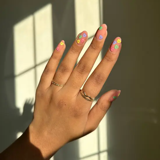 BE MINE NAIL STICKERS {3}