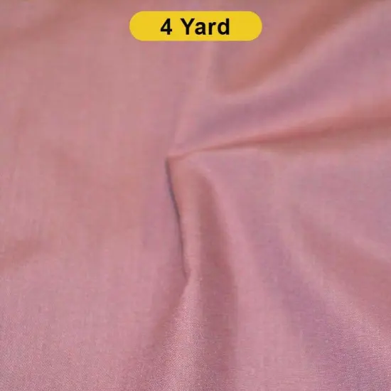 Polyester Cotton Broadcloth Fabric 60" Wide Multiple Colors Mauve {1}