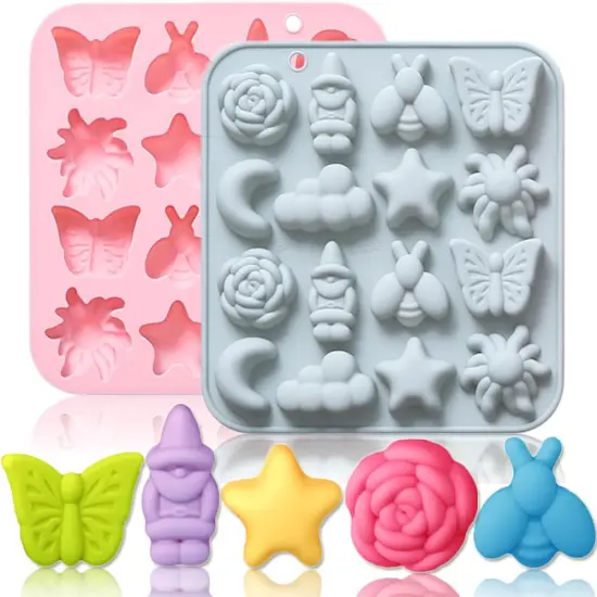 2 Pack Silicone Chocolate Molds {1}
