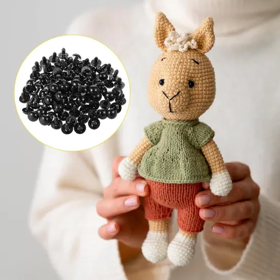 100pcs Upgraded Safety Eyes for Crocheting {2}