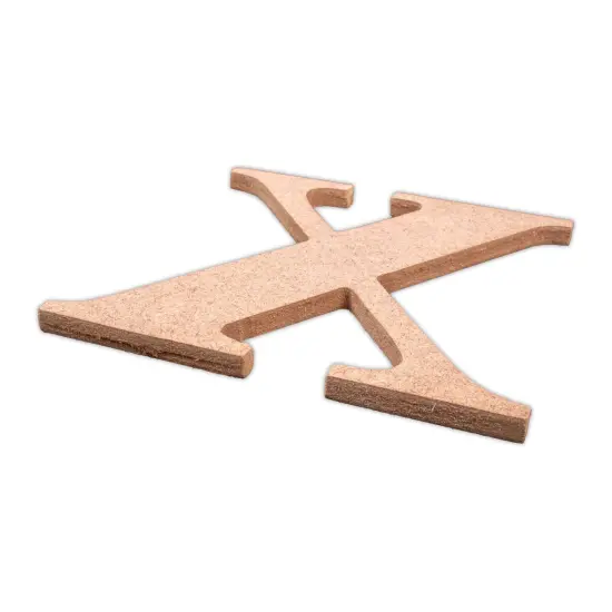 Little Birdie MDF Alphabets Upper Case 4" 1/Pkg-X {3}