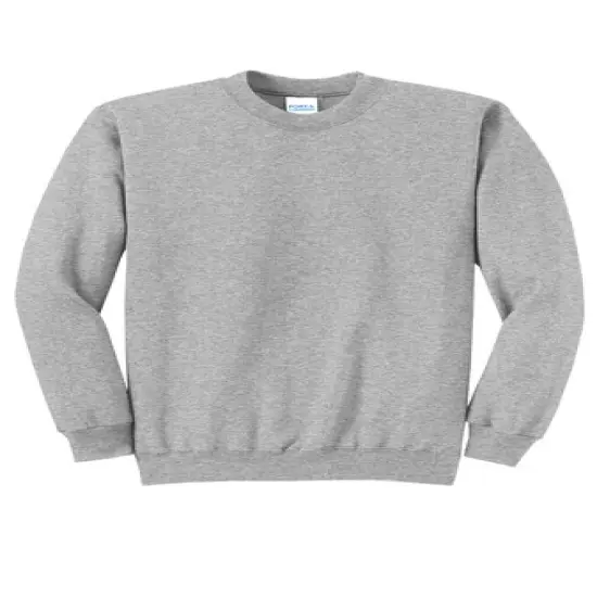 Port & Company&reg; Core Fleece Crewneck Long Sleeve Sweatshirt Athletic Heather&nbsp; {1}