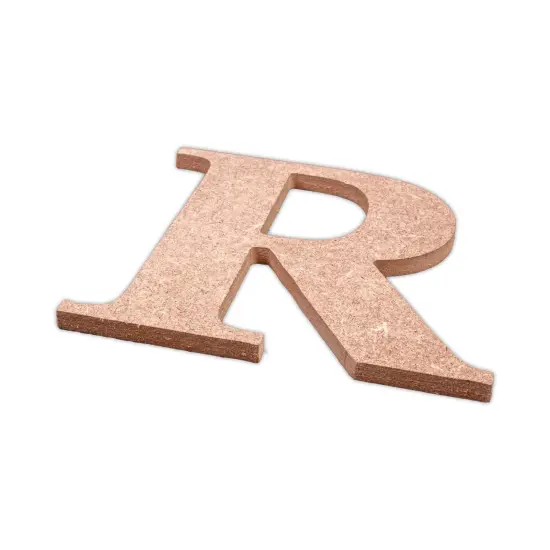 Little Birdie MDF Alphabets Upper Case 4" 1/Pkg-R {3}