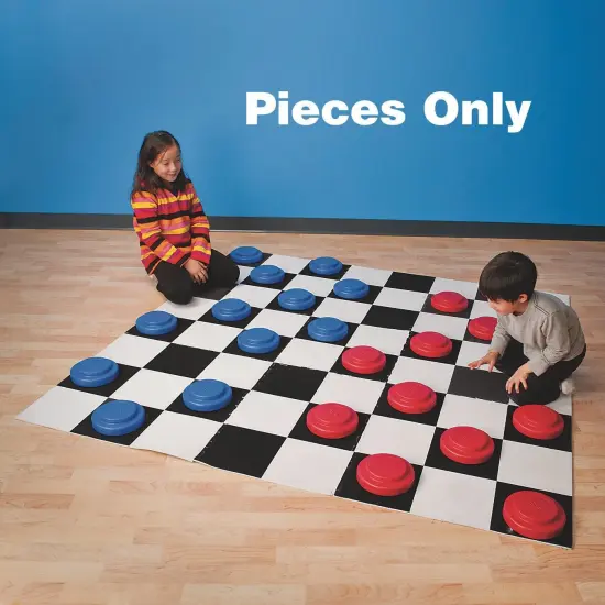 Jumbo Checker Pieces (Pack of 24) {1}
