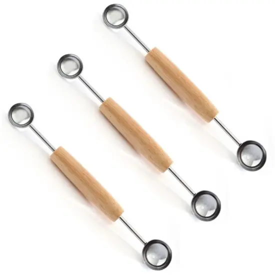 Norpro Double Melon Baller - Easily Scoop Decorative Balls of Fruit, Cheese or Ice Cream {4}