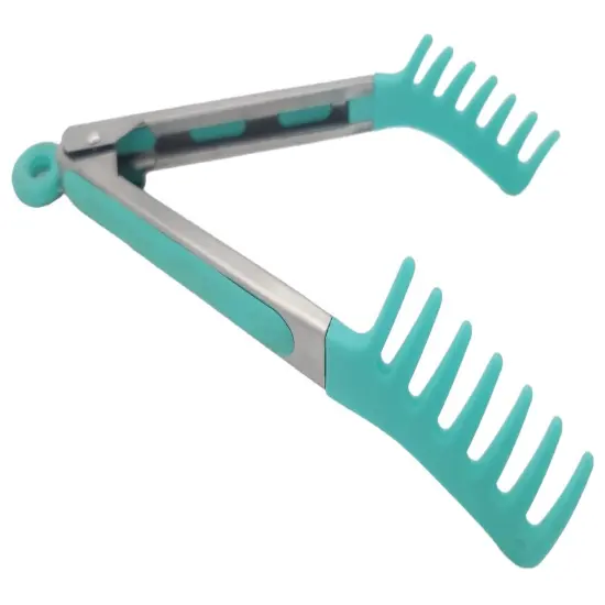 Handy Housewares 3pc Cooking Tongs Set, Slotted Turner Tongs, Food Tongs and Pasta Server {5}