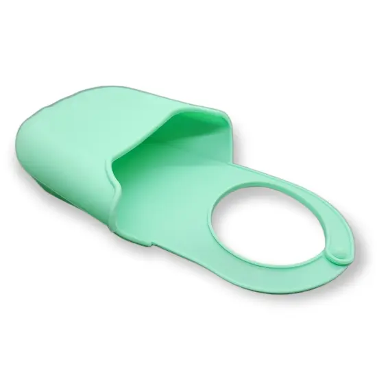 Handy Housewares Hanging Silicone Sink Caddy - For Kitchen or Bath, Hangs From Faucet, Helps Dry Sponges, Loofahs, Razors, Soap {4}