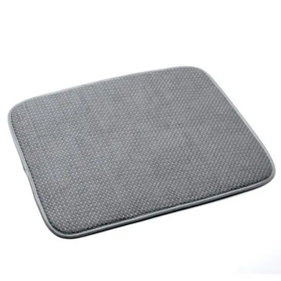 Norpro Washable Microfiber Dish Drainer Glass Drying Mat Pad {3}