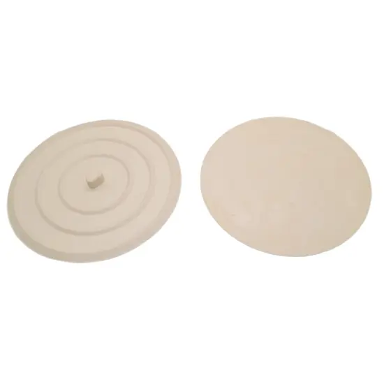 Handy Housewares Rubber Flat Suction Sink Stopper 2pc Set - Fits Most Standard Sink, Tub & Shower Drains {5}