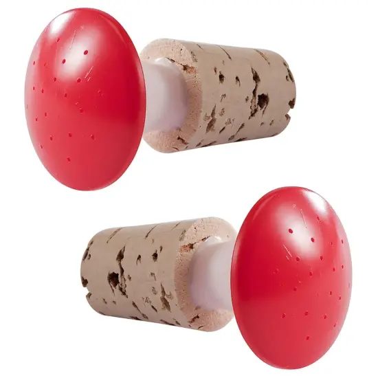 Hutzler Laundry Sprinkler 2pc Set, Cork with Plastic Spout - Use for Dampening Clothes for Ironing {1}