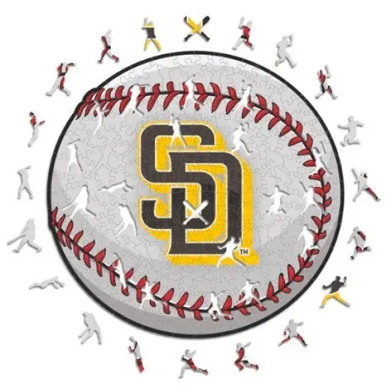SAN DIEGO PADRES MLB AUTHENTIC COLLECTION WOODEN PUZZLE 150PC {3}