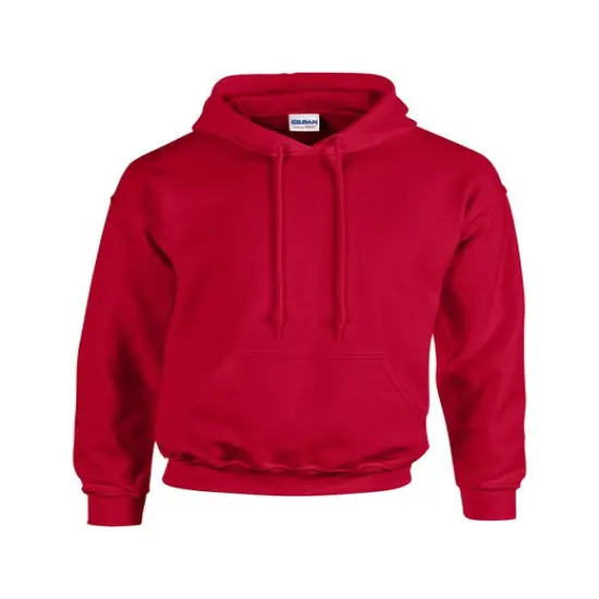 Gildan&reg; Adult Heavy Blend Hooded Long Sleeve Sweatshirt CHERRY RED {1}