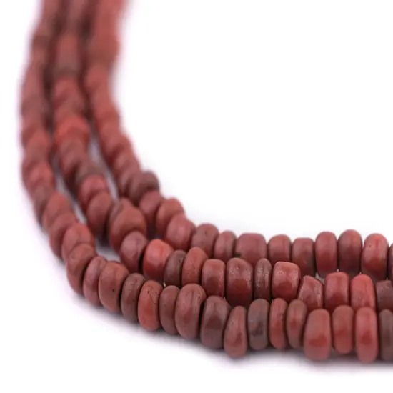 The Bead Chest Brown Java Glass Seed Beads (4mm, 48" Strand) {1}