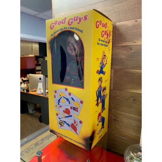 Bride of Chucky 1:1 Life Size Chucky Statue NECA {4}