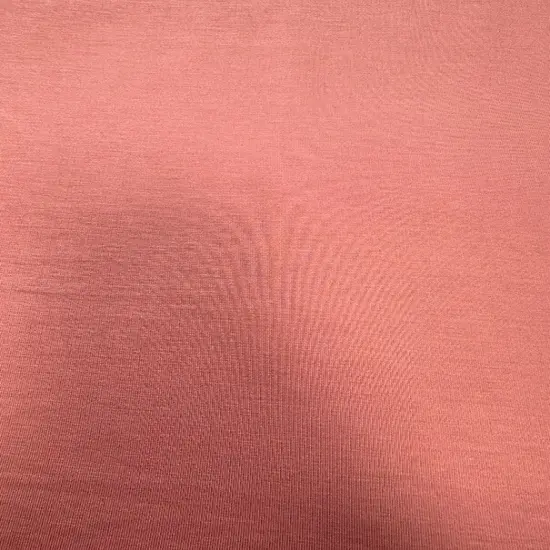 Shrimp Pink Solid Rayon Spandex Jersey Knit Fabric By the Yard {2}