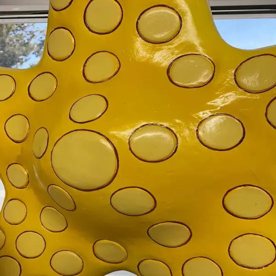 Comic Starfish Sequin Statue {5}