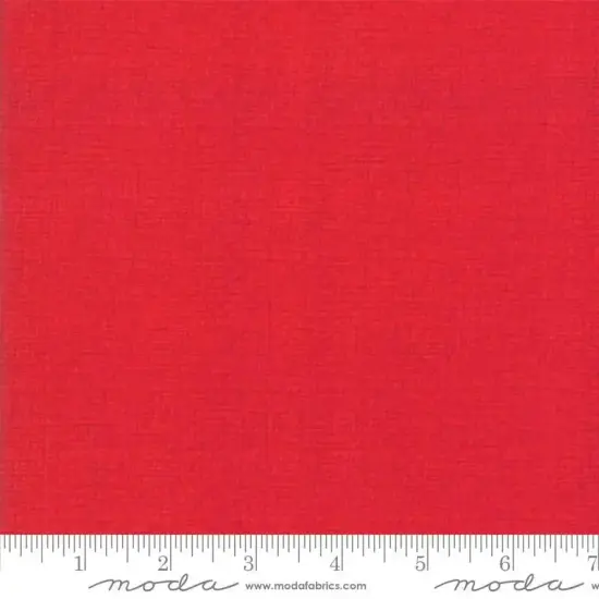 Red Crimson Thatched Cotton Wideback Fabric Per Yard {1}