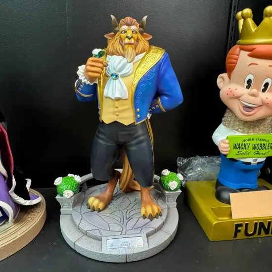 Beauty and the Beast Master Craft Beast Table Top Statue {3}