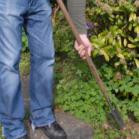 Spear & Jackson Stainless Steel Long-Handled Trowel, Durable Gardening Tool with Ergonomic Handle for Effortless Digging {5}