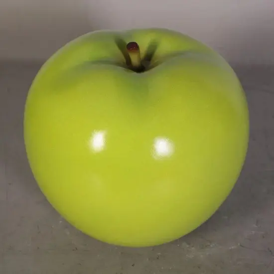 Small Green Apple Over Sized Statue {6}
