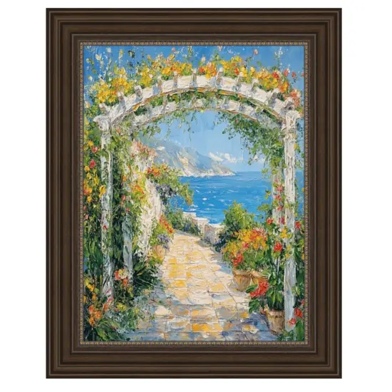 Traditional Scoop Bronze Picture Frame 12x18 frame {1}