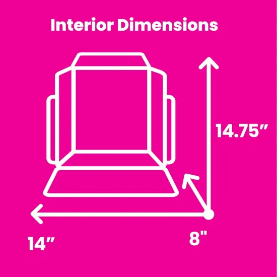 Collapsible Rolling Scrapbook & Featherweight Case, Black & White Stripe {6}