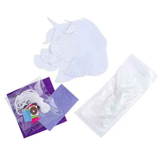 Colorbok Sew Cute! Felt Backpack Clip Kit-Unicorn {3}