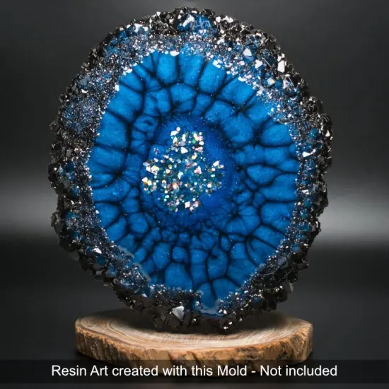 Handmade Crystal Edge Silicone Mold A {4}