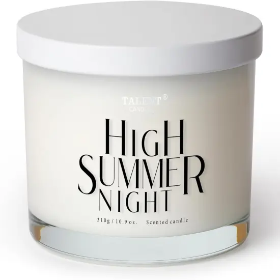 Scented Candles for Home - Large 3 Wick Jar Candles - Natural Soy Wax Candles Gifts for Women & Men - Aromatherapy Aesthetic Candles {1}