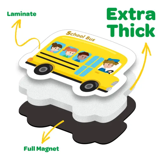 Crayola: ABC Matching Magnet Set &ndash; Vehicle-To-Go - 52pc Alphabet & Image Foam Magnets, Classroom & Home Education, Spelling-Learning, Toddler Kids 3+ {7}