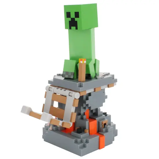 Exquisite Gaming: Minecraft: Creeper - Cable Guys Original Controller & Phone Holder, Collectible Device & Gaming Stand, Officially Licensed Figure {1}