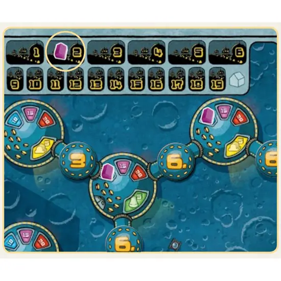 Rio Grande Games: Power Grid Outpost - Economic Strategy Game, Manage Electricity On The Space New Planet, Ages 14+, 2-6 Players, 45-90 Mins {5}