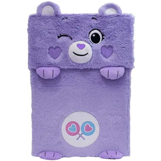Care Bears: Storables 12" Box - Share Bear - Purple Character Themed Bin, Fabric Storage Container, Opening Top Lid, Holds Toys Books & More, Licensed {7}