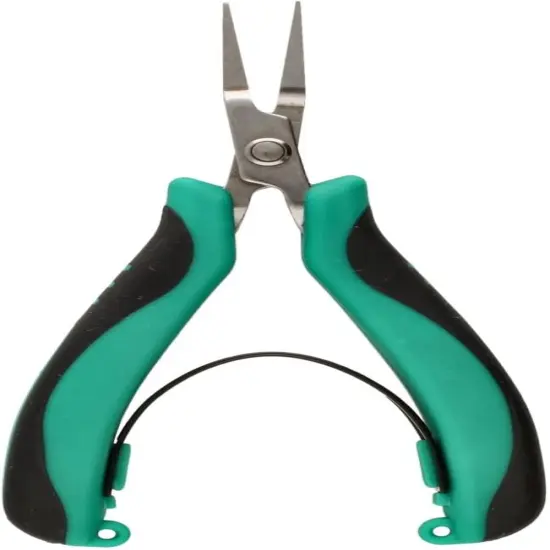 The Beadsmith Side Cutter Tool &ndash; Micro Grip Series &ndash; Comfortable Handle with Spring Action Design, Fine Polished Stainless-Steel Head, Quality Tool for Jewelry Making {1}