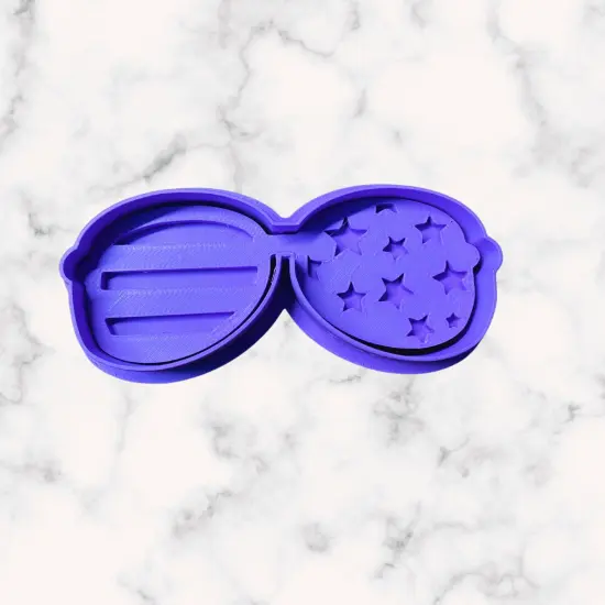 4th of July Firework, Glasses, Top Hat, Rocket, Cookie CutterStamp {4}