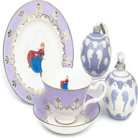 Disney English Ladies: Frozen Anna Cup & Saucer {3}