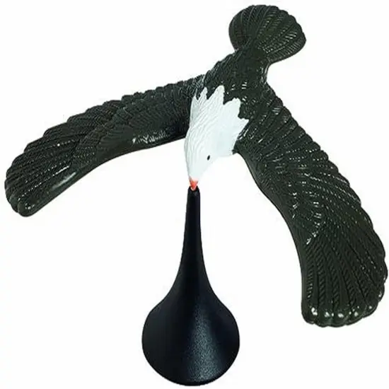 Toysmith Magic Party Trick Balancing Eagle Bird Toy (7-Inch), For Boys and Girls Ages 5 {1}