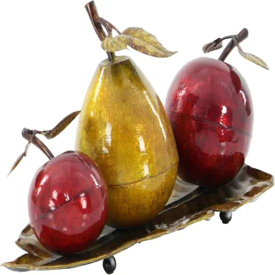 79 Metal Fruit Decorative Sculpture {2}