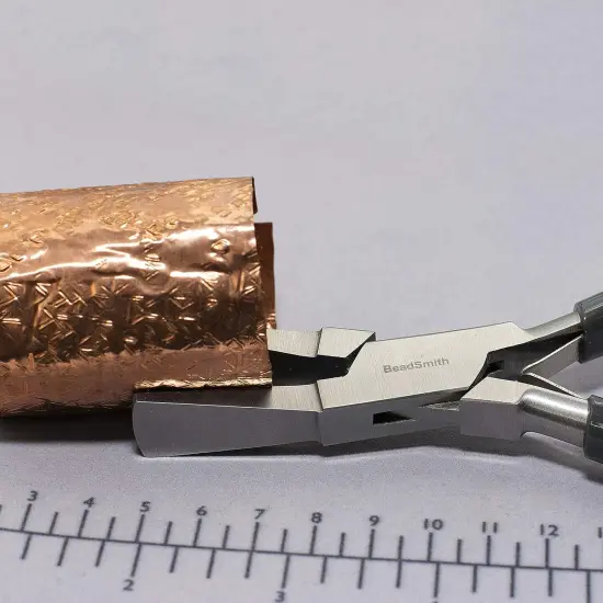 The Beadsmith Duck-Bill Pliers to Flatten or Loop Metal Wire and Sheets, Jewelry Making Supplies {3}