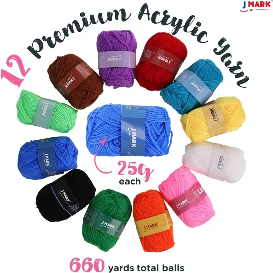 Acrylic Crochet Kit for Beginners {2}